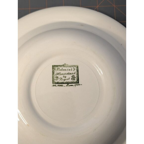 Colonial Homestead 10" Round Vegetable Bowl by Royal - Picture 6 of 7